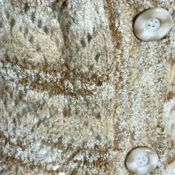 BKE Buckle Women’s Brown Wool Blend Knit Button Down Cardigan Sweater🤎 - Picture 7 of 9